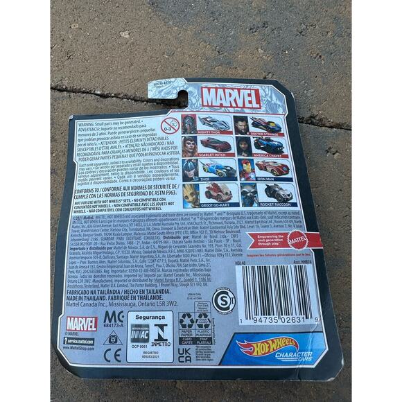Marvel Hot Wheels Thor and Rocket Cars - Picture 9 of 10